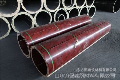 方圆建筑圆柱木模板 品质与创新并驱，打造异形模板行业标杆